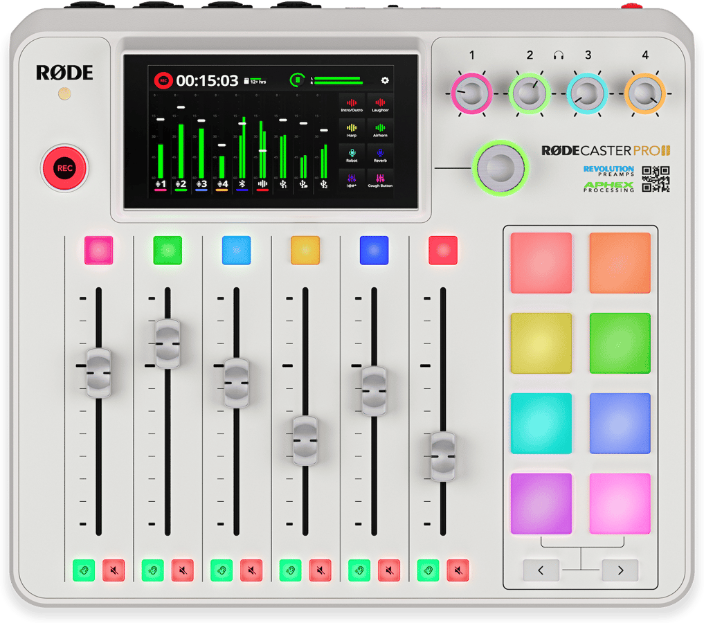RØDECaster PRO II Vit