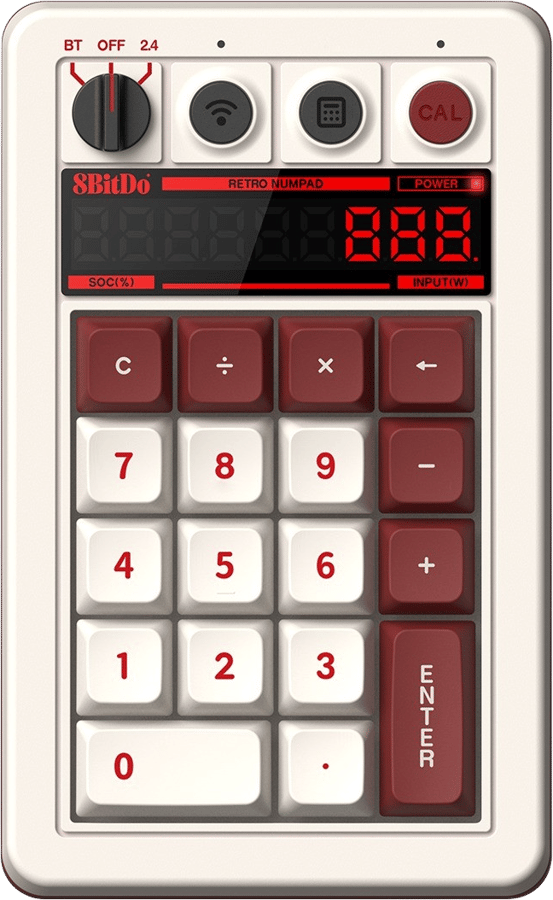 8Bitdo Mechanical Numpad Fami Edition