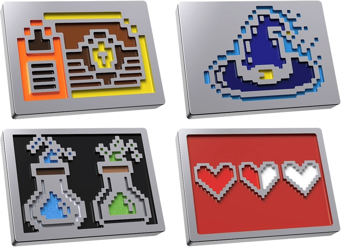 HyperX 8 Bit Series Magnetic Badge