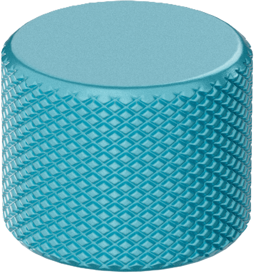 GMMK Rotary Knob Arctic Blue
