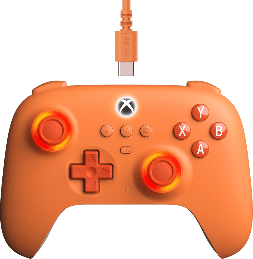8bitdo Ultimate C Xbox Trådad Orange