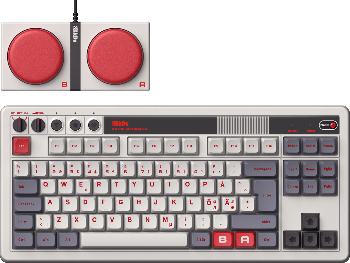 8BitDo Mechanical Keyboard N Edition ISO