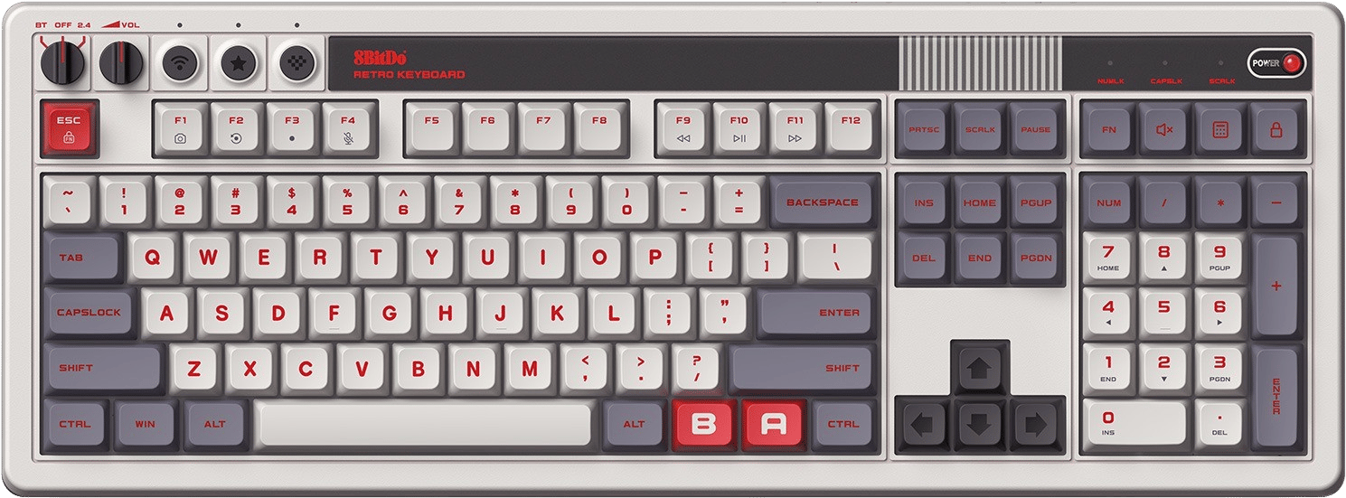 8BitDo 108 Mechanical Keyboard N Edition ANSI