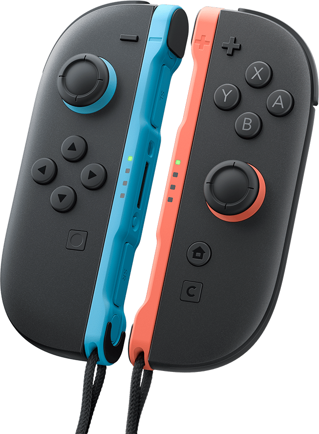 Nintendo Switch 2 Joy-Con Controllers Pair Röd/Blå