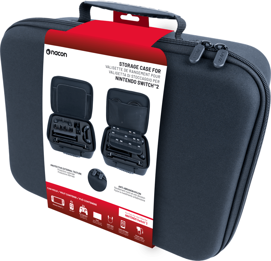 Nacon Switch 2 Storage Case Svart