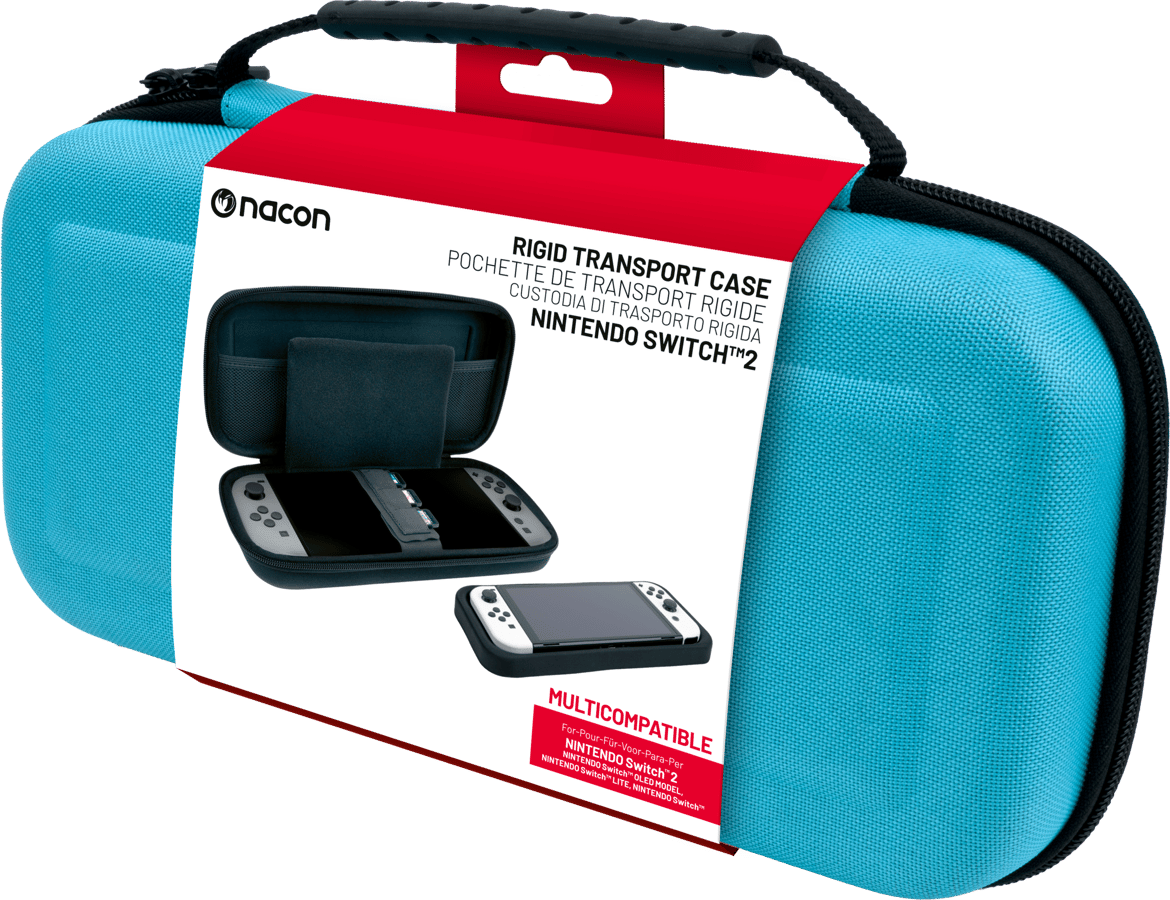 Nacon Switch 2 Förvaringsfodral Blå