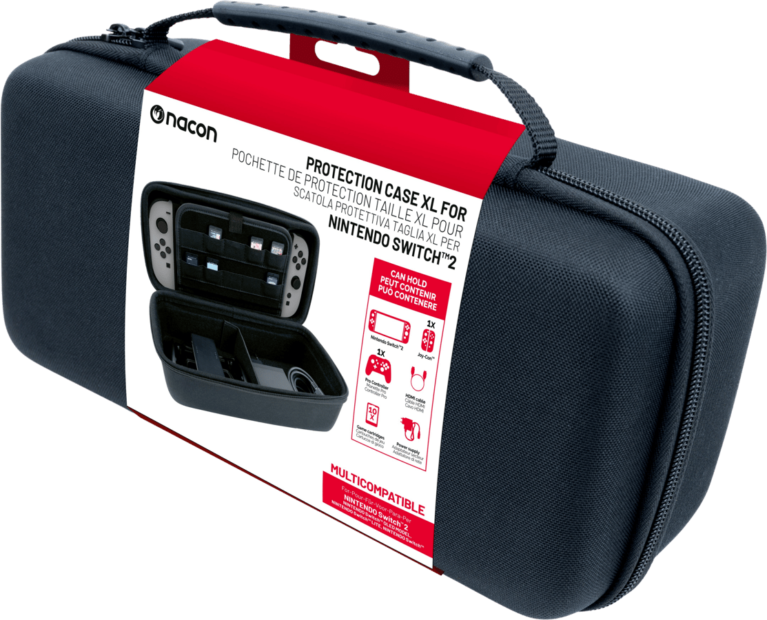 Nacon Switch 2 XL Förvaringsfodral Svart