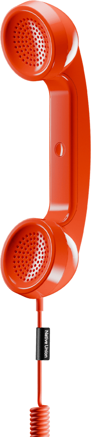 Native Union POP Phone Alarm Red