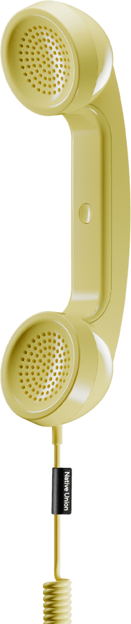 Native Union POP Phone Lemon