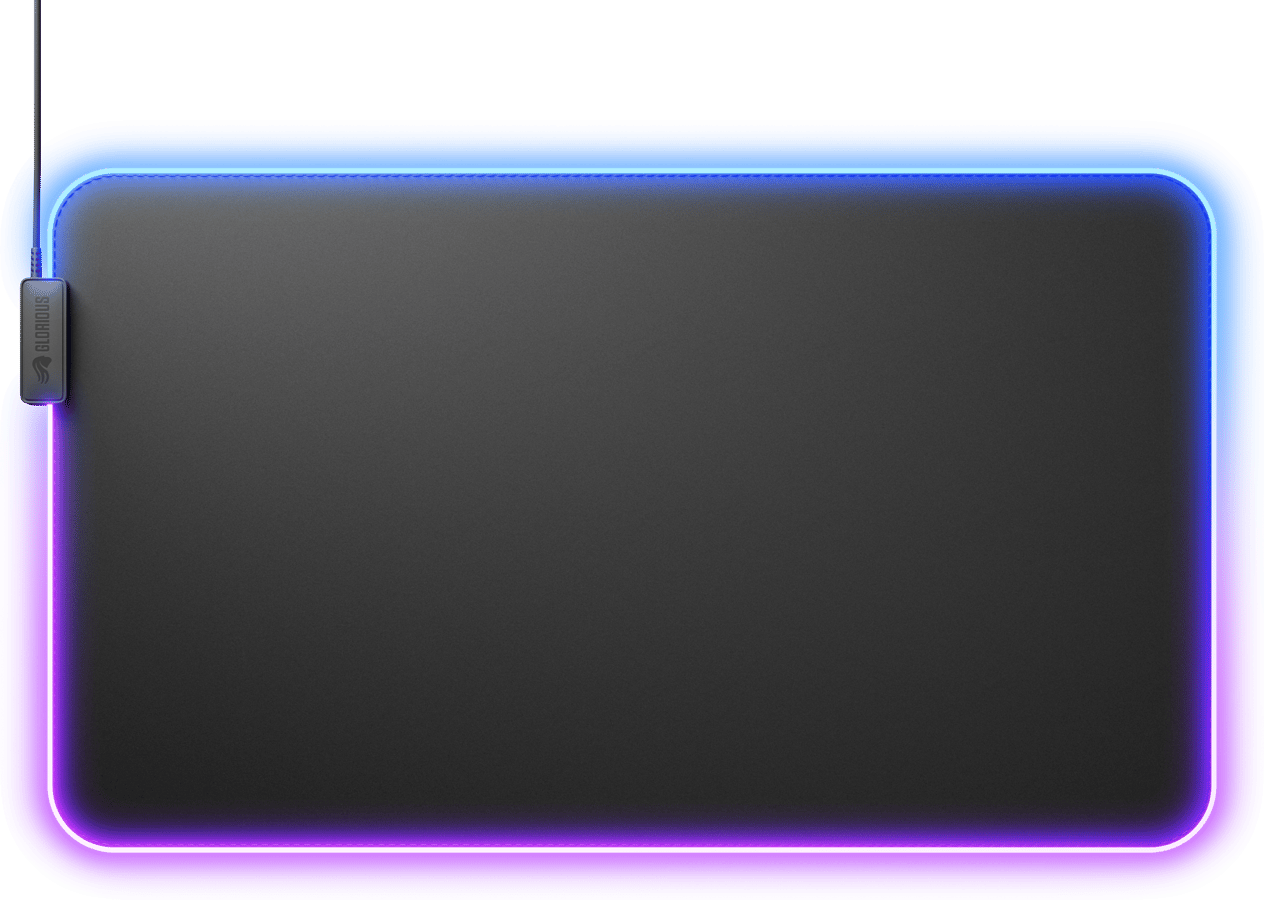 Glorious Mouse Pad 2 GLED XL Extended Black