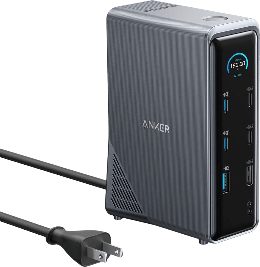 Anker Prime dockningsstation 14-i-1 160W Dual Display