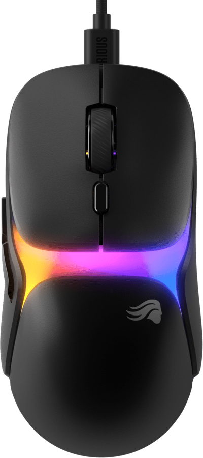 Glorious Model O 3 Wired Svart