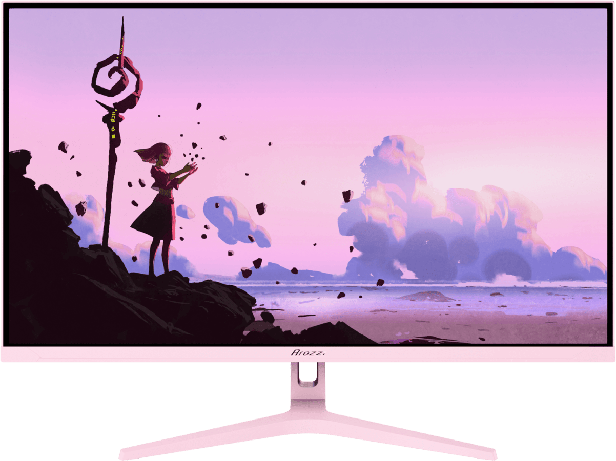 Arozzi Nova 32" Pink IPS QHD 180Hz