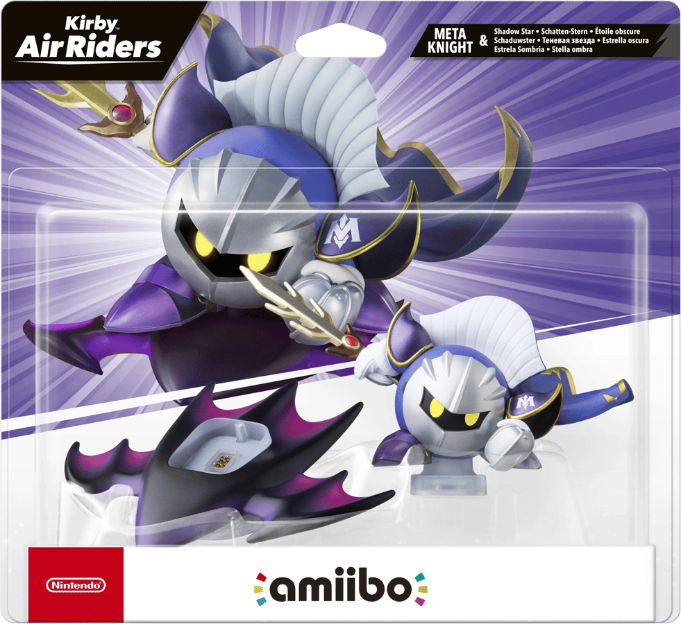 amiibo Kirby - Meta Knight + Shadow Star