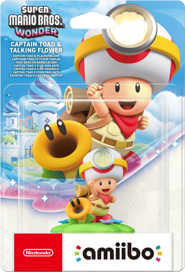 amiibo Captain Toad & Talking Flower