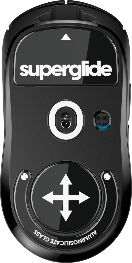 Superglide Type-S for Logi G Pro Superlight Black