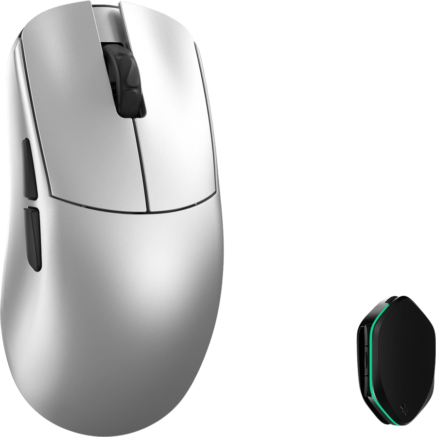 Ying - Silver (Omron Optical) Wireless 8K Magnesium Mouse