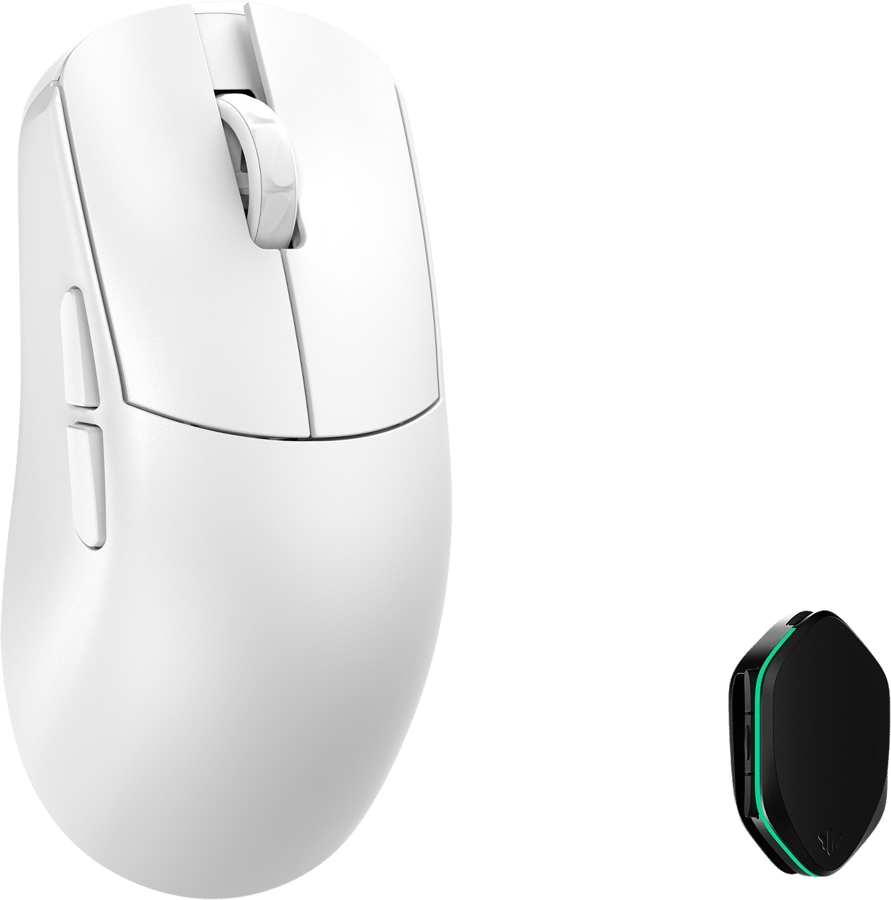 WLMouse Ying - White (Omron Optical) Wireless 8K Magnesium Mouse