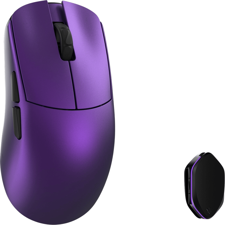 WLMouse Ying - Purple (Omron Optical) Wireless 8K Magnesium Mouse