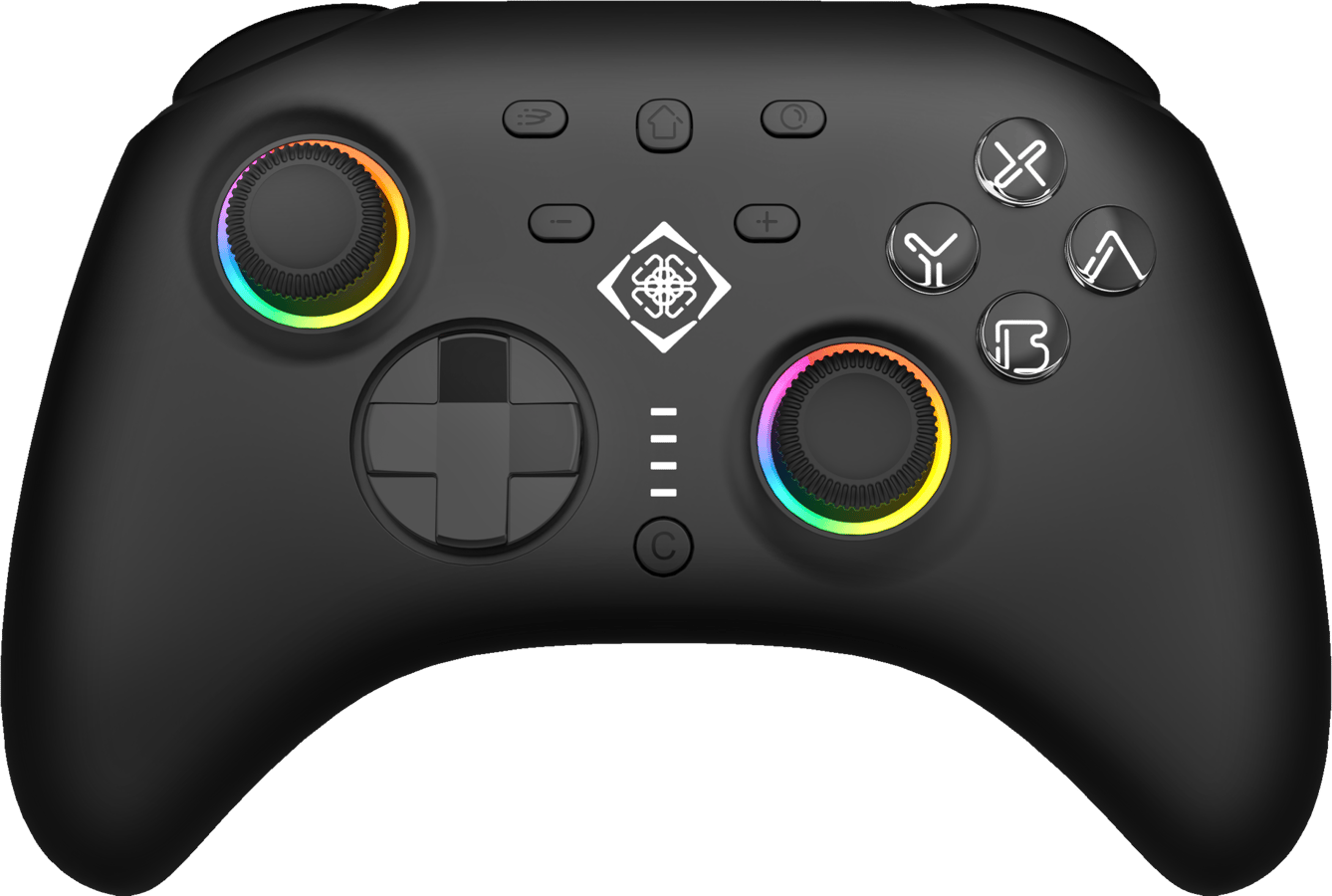 DELTACO Gaming Switch 2 kontroller BT - Svart