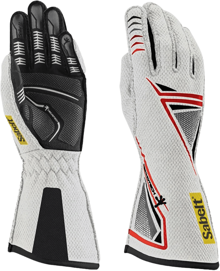 Sabelt Sim-Racing Gloves G39 - Vit - Large