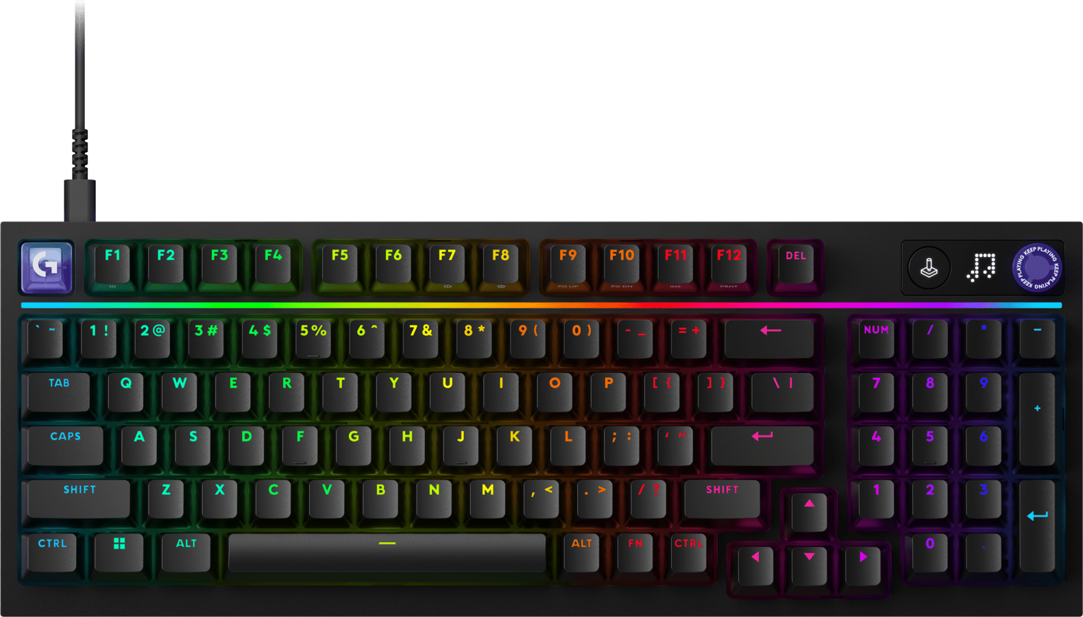 Logitech G - G316 X 98 - Svart