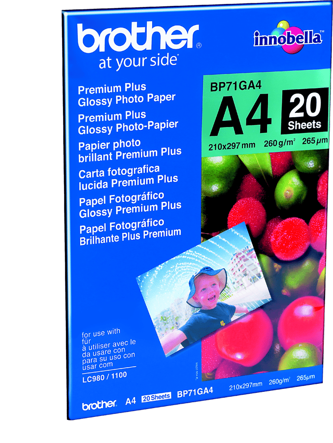Brother Papper Glossy BP71GLA (A4)