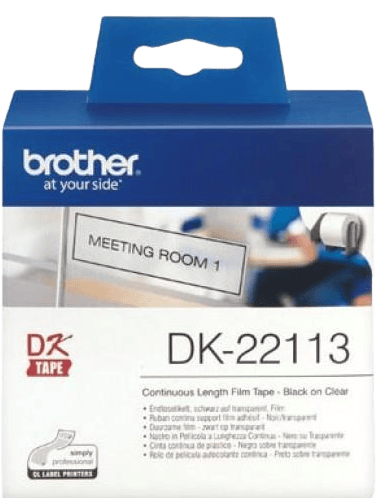 Brother DK22113 (transparent plasttejp 62mm)