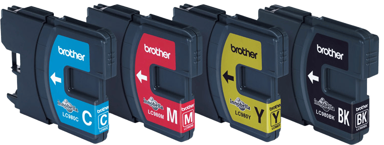 Bläckpatron Brother LC980VAL Värdepaket
