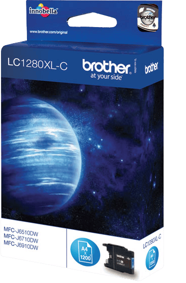 Bläckpatron Brother LC1280XLC Cyan