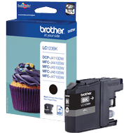 Bläckpatron Brother LC123BK Svart