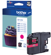 Bläckpatron Brother LC123M Magenta