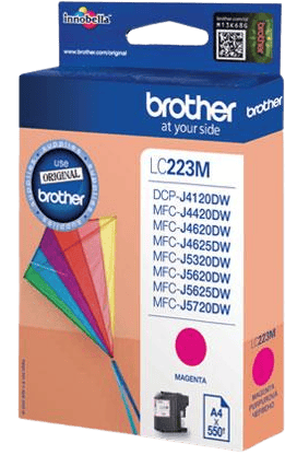 Bläckpatron Brother LC223M Magenta