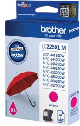 Bläckpatron BROTHER LC225XLM magenta