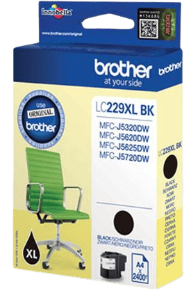 Bläckpatron Brother LC229XLBK Svart
