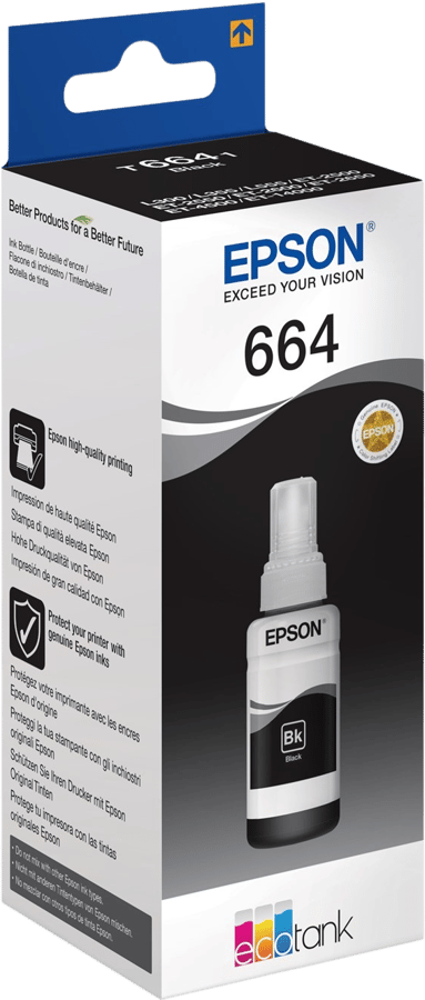 EcoTank Epson 664 Svart