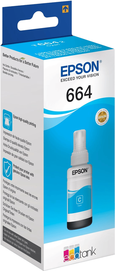 EcoTank Epson 664 Cyan