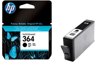 Bläckpatron HP 364 Svart