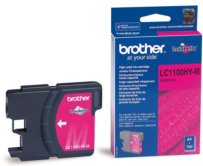 Bläckpatron Brother LC1100HY Magenta
