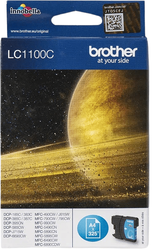 Bläckpatron Brother LC1100C Cyan
