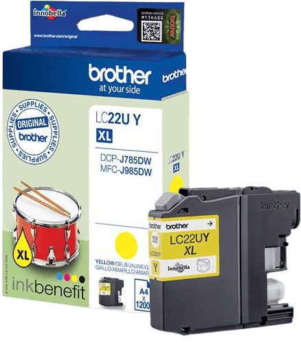 Bläckpatron Brother LC22UY