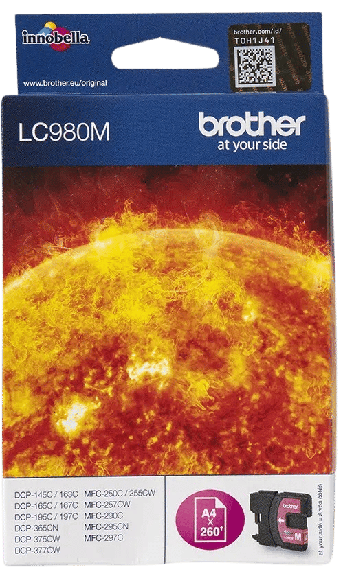 Bläckpatron Brother LC980 Magenta