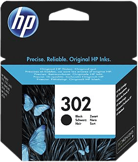 Bläckpatron HP 302 Svart
