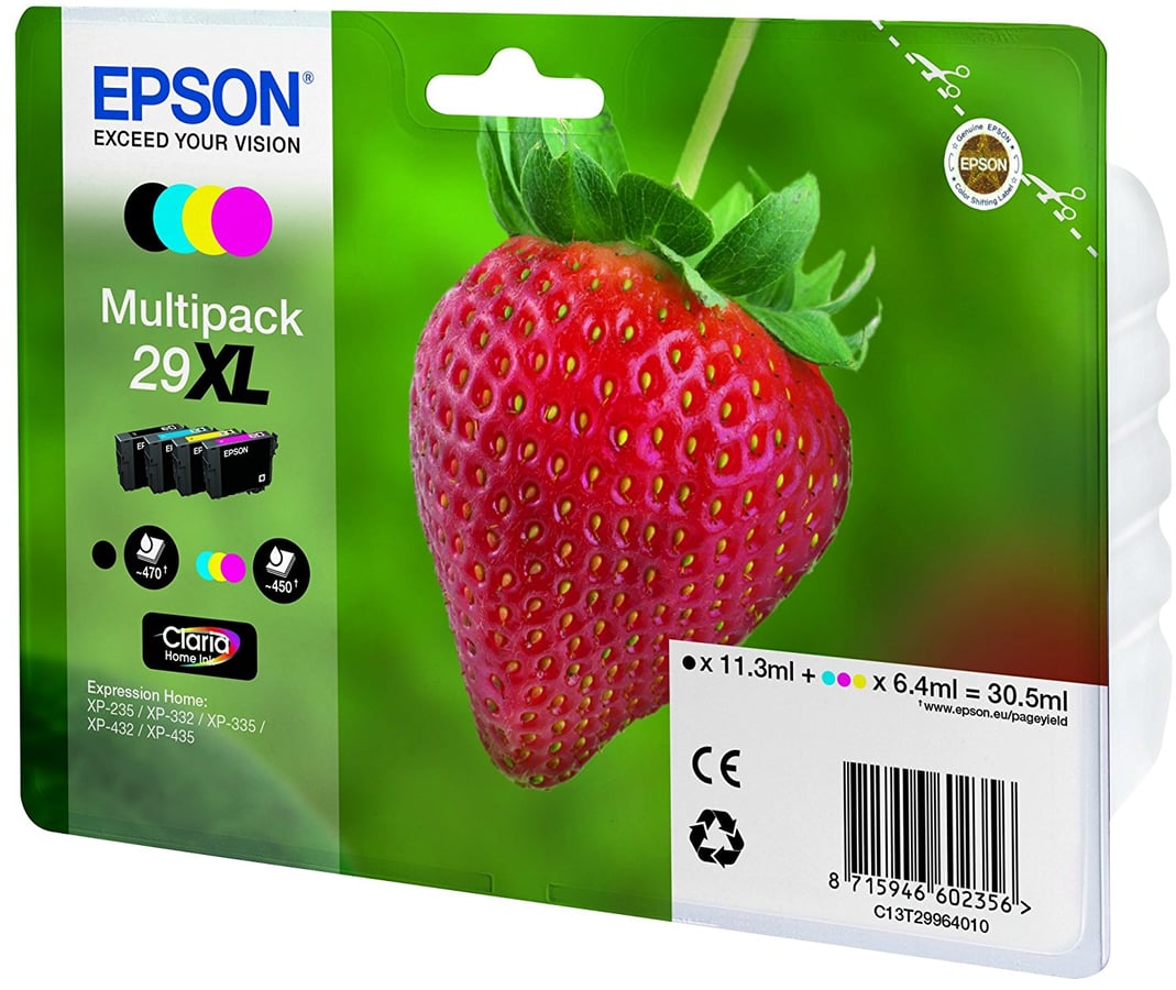 Bläckpatron Epson 29XL Värdepaket