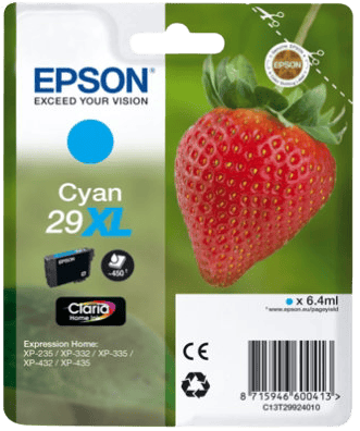 Bläckpatron Epson 29XL Cyan