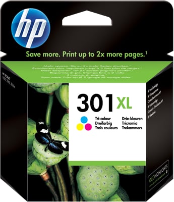 Bläckpatron HP 301XL Färg