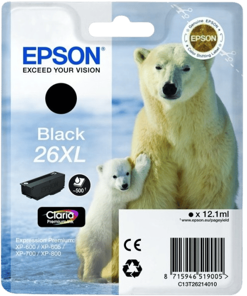 Bläckpatron Epson 26XL