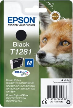 Bläckpatron Epson T1281 Svart