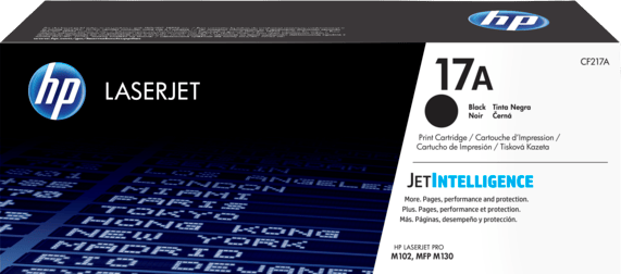 Toner HP 17A Svart
