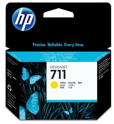 Bläckpatron HP 711 Gul